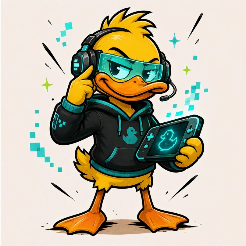 Pixel Duck — The Gamer